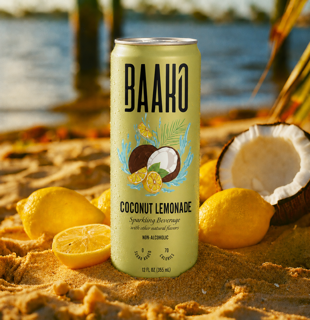 coconut lemonade (6-pack)