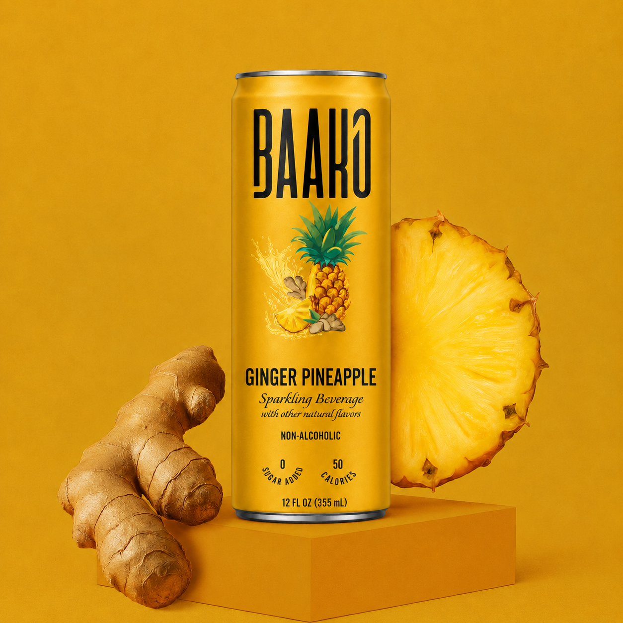 ginger pineapple (6-pack)